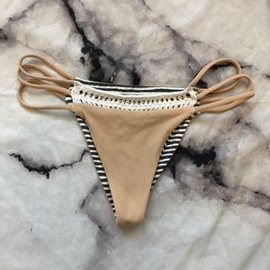 Rove strappy crochet bikini bottoms